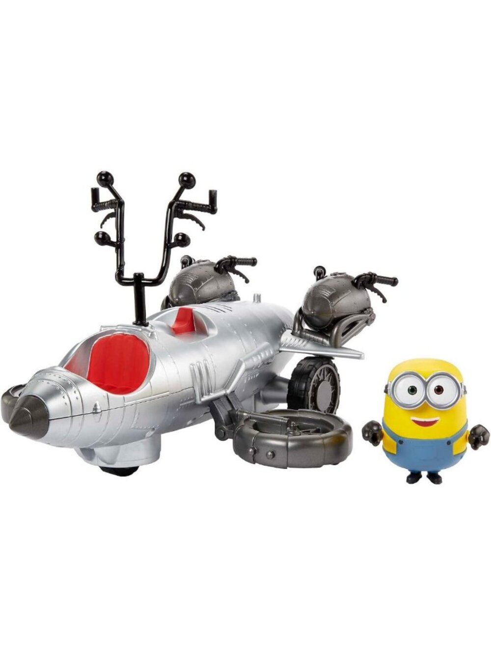 Remote Control Minions Vehicle with Bob Figure - Fun Toy for Kids 4+ Years